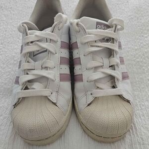 Adidas White and Pink Sneakers